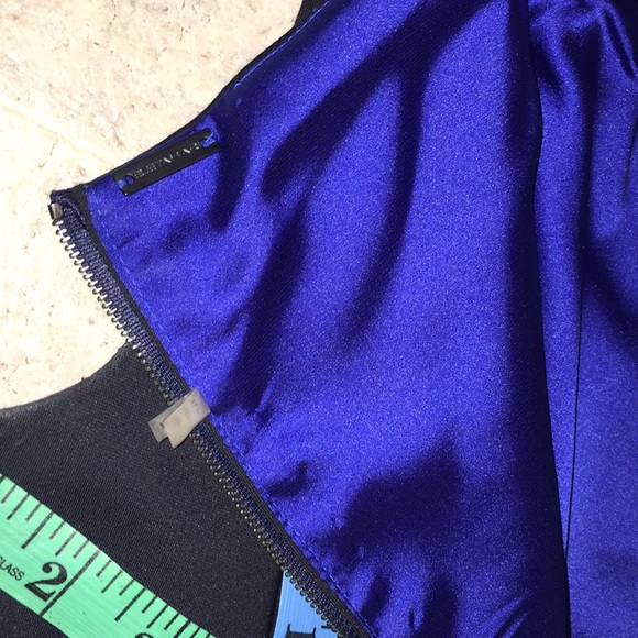 ELIE TAHARI BLACK PENCIL SHEATH DRESS EUC - Picture 6 of 8